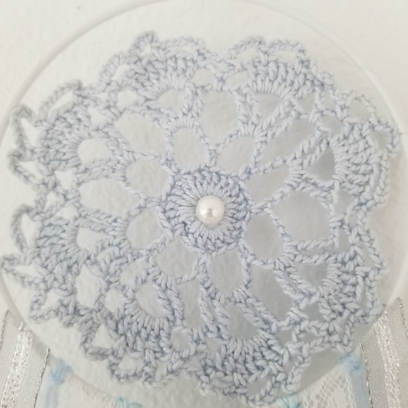 ๐ธ Small One-of-a-kind Unique Handmade Boho Dream Catcher Wall Home Decor - Picture 3 of 5